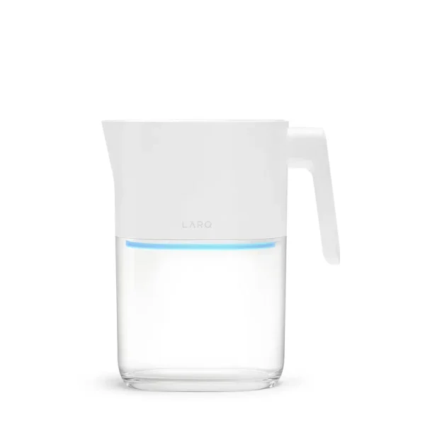 LARQ - Pitcher PureVis with Advanced Filter - 1.9 Liter / 8-Cup - Pure White