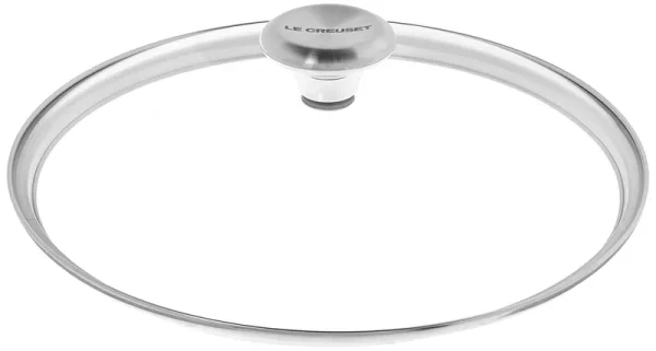 Le Creuset 10" Glass Lid with Stainless Steel Knob