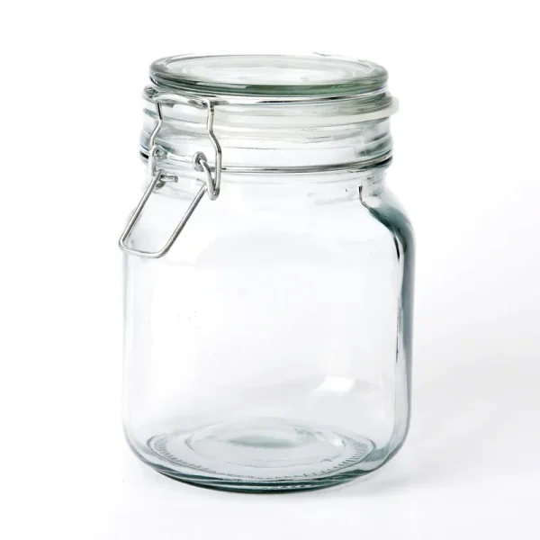 Mainstays Glass Jar with Locking Lid