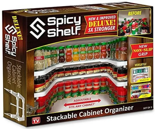 The Only Real Spicy Shelf Deluxe (1 Set of 2 Shelves)