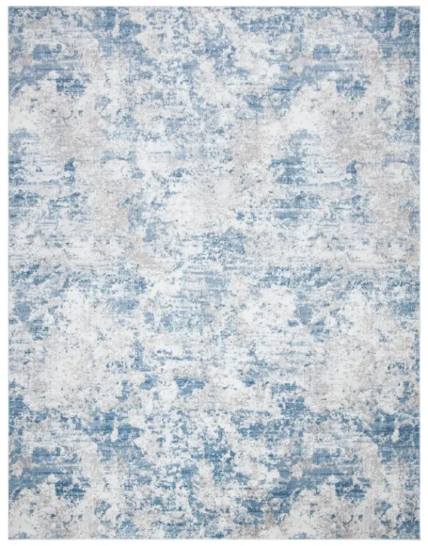 Safavieh Amelia Modern Abstract Rug (11' x 11' Square - Grey/Blue)
