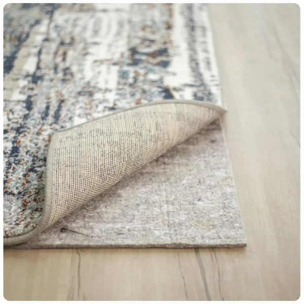Mohawk Home 5' x 8' 3/8 Rug Pad 100% Felt Protective Cushion, Premium Comfort Underfoot ÿ Safe for All Floors