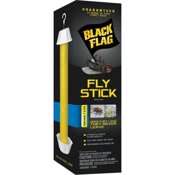 Black Flag Fly Stick Insect Trap