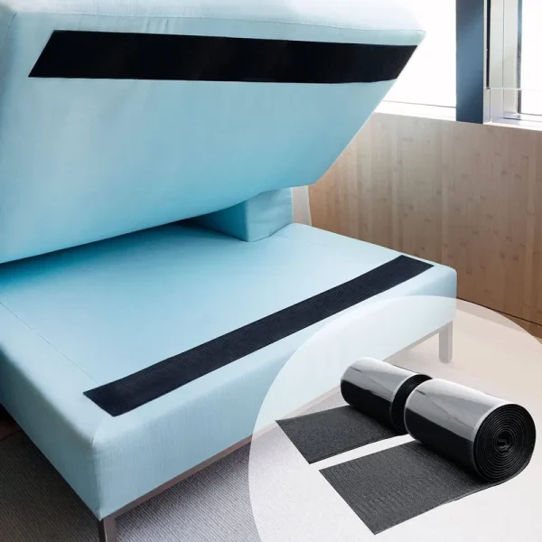 ECOHomes Couch Cushion Grip Tape Keep Couch Cushions from Sliding - Non Slip Cushion Pads, 4.4�� x 6.5 ft Heavy Duty Strips with Adhesive for Fabric,