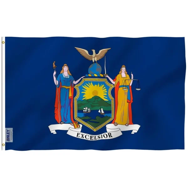 Fly Breeze 3x5 Foot New York State Flag