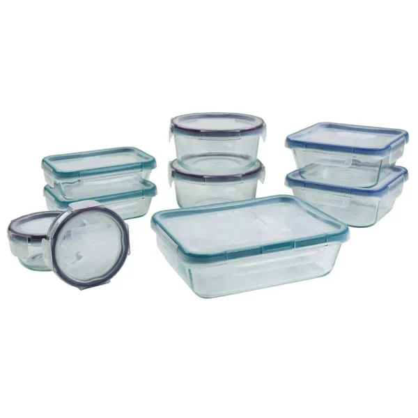 Snapware Pyrex 18-Piece Glass Food Storage Set