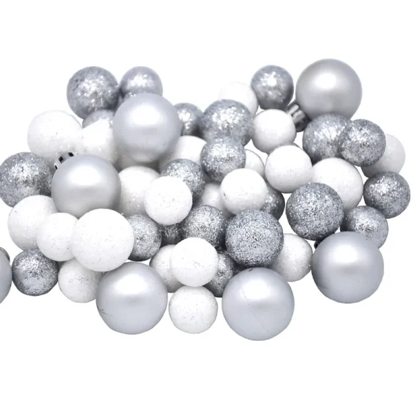 Glittery White & Silver Decorative Ball Filler by Ashland | Michaels