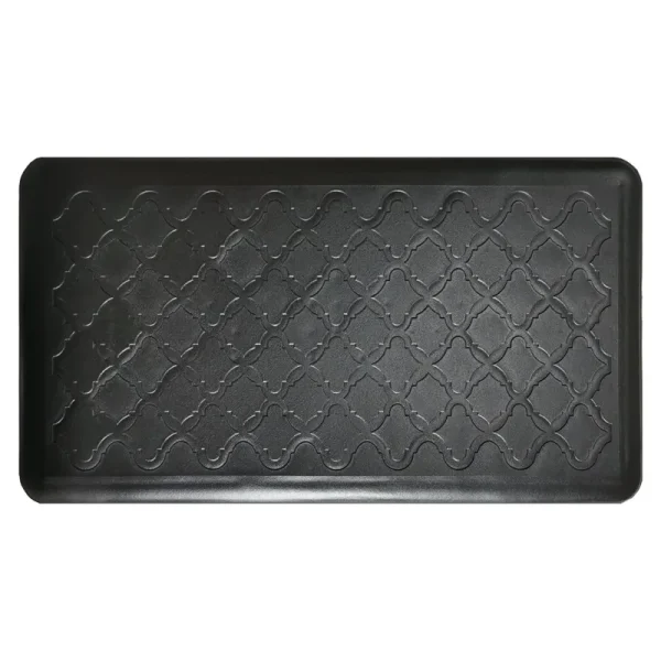 Art3d Premium Anti-Fatigue Comfort Mat, Thick, Non-Slip & All-Purpose Comfort - for Kitchen, Office Standing Desk Black 39''x20'', Size: 39 x 20