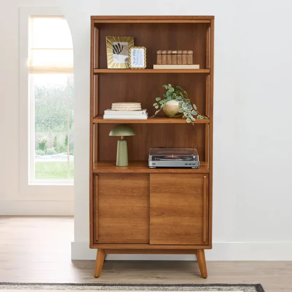 Better Homes & Gardens Greyson Bookcase, Acorn Finish