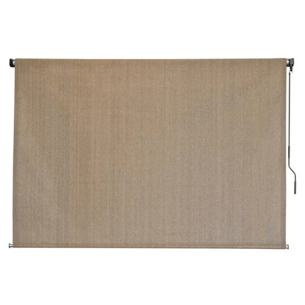 Seasun Seaside Cordless UV Protection Fabric Exterior Roller Shade 84 in. W x 72 in. L SS.7725
