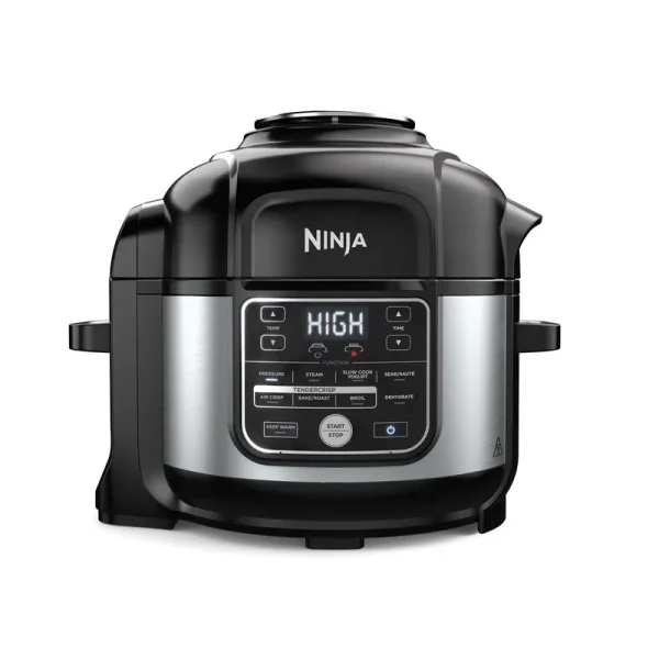 Ninja Foodi 10 - in - 1 Multi - Cooker, 6.5 Quart, Pressure Cooker & Air Fryer, Stainless Steel, OS300
