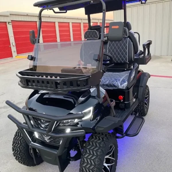 Revolution Outdoors Electron Charge 52V 150ah Loaded 4 - Seater Battery Golf Cart for Outdoor