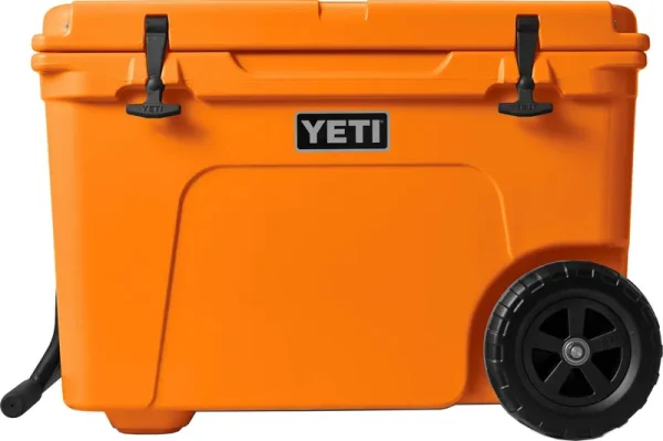 Yeti Tundra Haul Wheeled Cooler - King Crab Orange