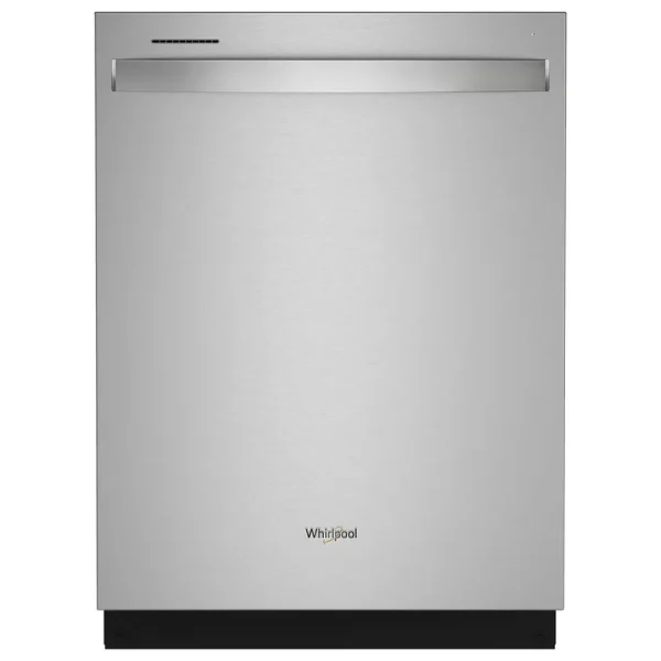 Whirlpool Large Capacity Dishwasher with 3rd Rack Stainless Steel