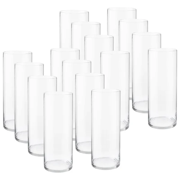 Ashland 18" Large Cylinder Glass Vase - Each