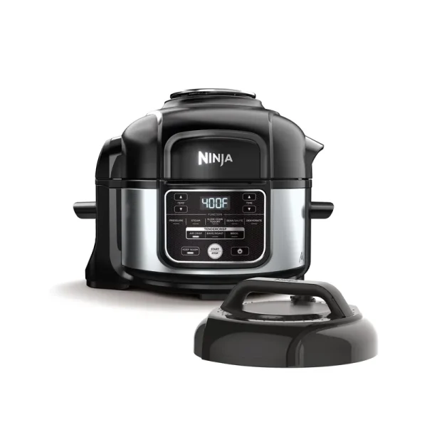 Ninja Foodi 10 - in - 1 5 Qt Pressure Cooker, Steamer, Bake, Broil, Dehydrate, Air Fryer, Non - Stick, FD101 Stainless Steel