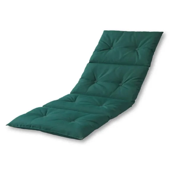 Greendale Home Fashions Outdoor Chaise Lounge Pad Forest Green