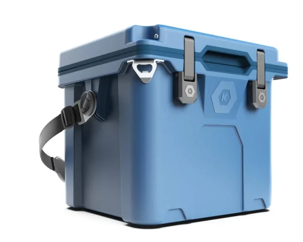 Kobalt Lightweight Blue 20-Quart Insulated Chest Cooler Rubber | 410-080-0131