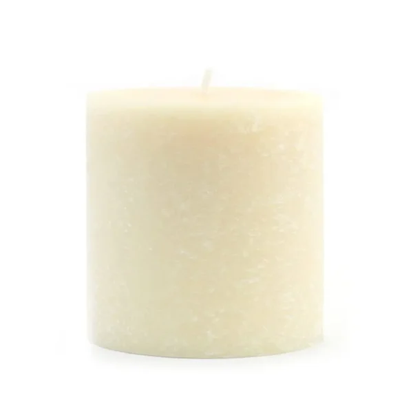Root Candles Unscented Timberline Pillar Candle , 3 x 3-Inches , Buttercream