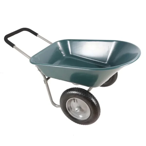 Chromacore Dual - Wheel Garden Cart, Heavy - Duty Yard Wheelbarrow for Garden 15 in Pneumatic Wheel