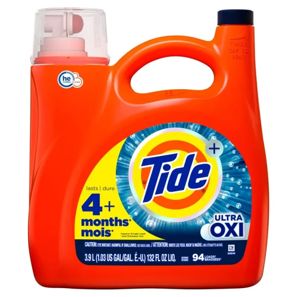 Tide He Ultra OXI Liquid Laundry Detergent