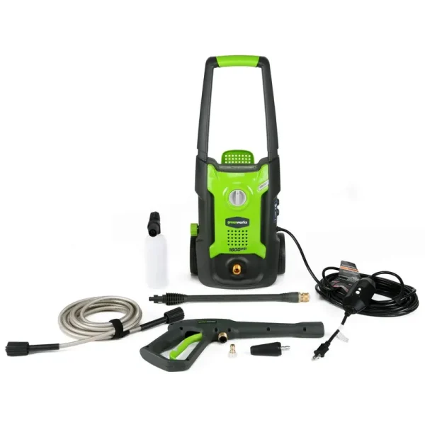 Discontinued - Greenworks 1600 - PSI 13 Amp 1.2 - GPM Corded Electric Pressure Washer, 5100102