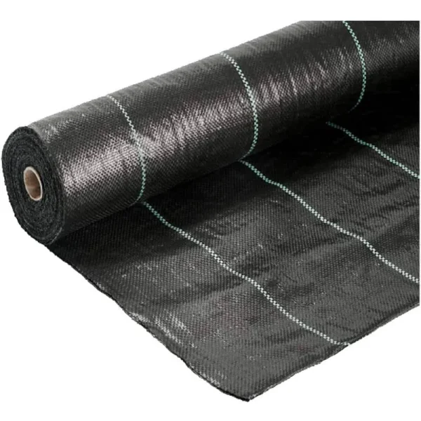Ashman Landscape Fabric Weed Blocking Mat 3' x 50', Heavy-Duty Weed Barrier Protection for Gardens and Landscaping