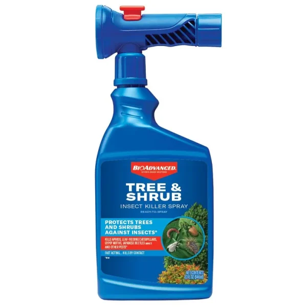 BioAdvanced Tree & Shrub Insect Killer, Ready-to-Spray, 32 oz
