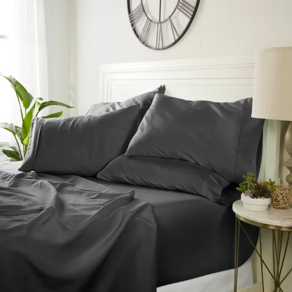 Luxury Ultra Soft 6 Piece Sheet Set by Sharon Osbourne Home, Queen