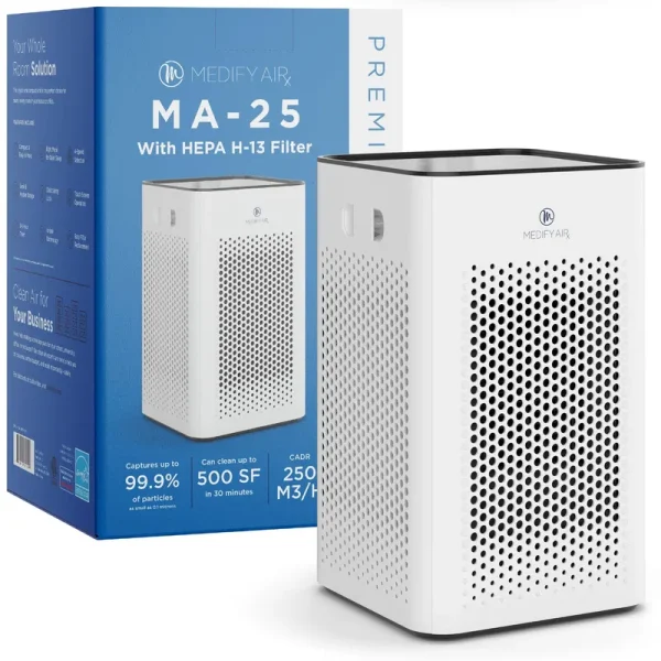 Medify Air MA-25 Value Pack, H13 HEPA, White