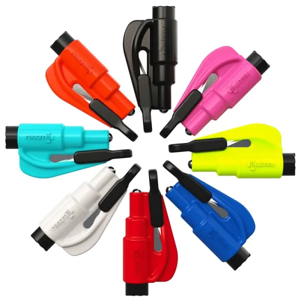 Resqme Keychain Car Escape Tool, Yellow