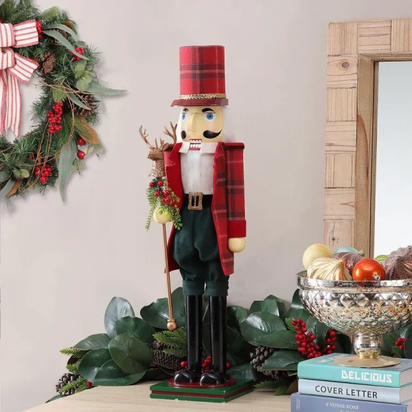 Member's Mark 32' Wooden Nutcracker (Red)