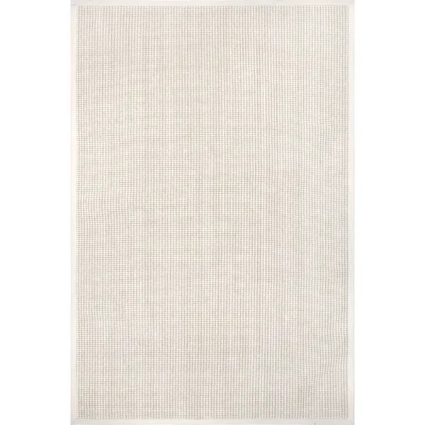 nuLOOM Arvin Olano Patricia Jute and Wool Area Rug, 8x10, Ivory