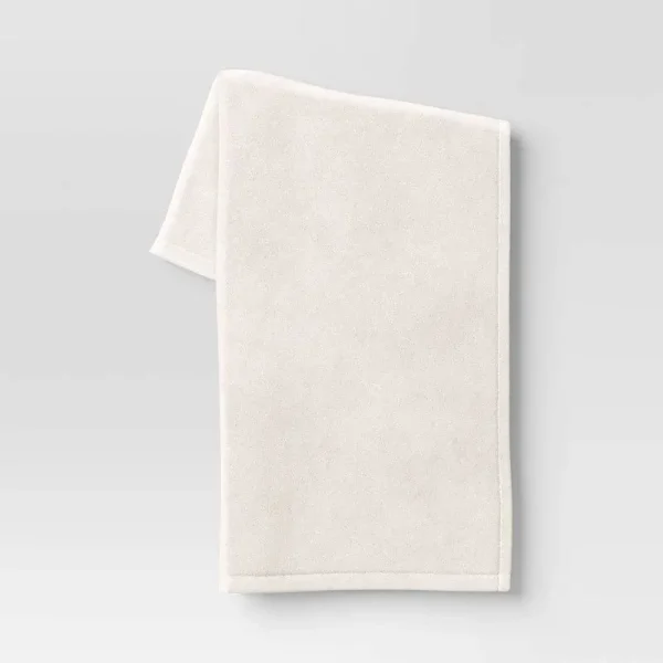 Plush Throw Blanket Ivory - Room Essentials