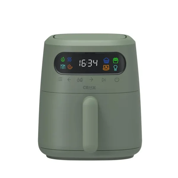 Crux - 3-Qt. Digital Air Fryer Kit with TurboCrisp - Limited Edition Stuffed Olive