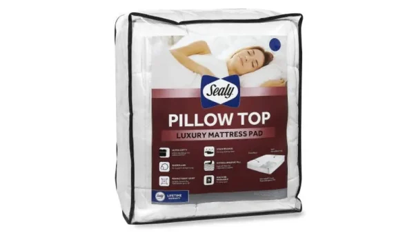 Sealy - Full Pillow Top Luxury Mattress Pad