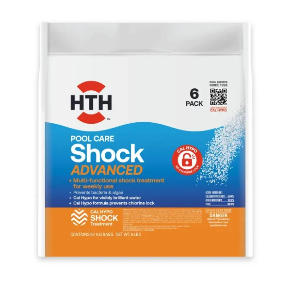 Hth 1 lb. Pool Care Shock Advanced 6-Pack