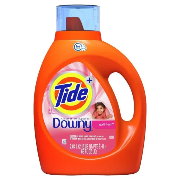 Tide Liquid Laundry Detergent, April Fresh - 63 fl oz