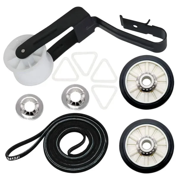 4392065 Dryer Maintenance Repair Kit by Beaquicy - Replacement for Whirlpool Ken-more Crosley Admiral Amana Dryer - Package Includes Drum Roller Belt