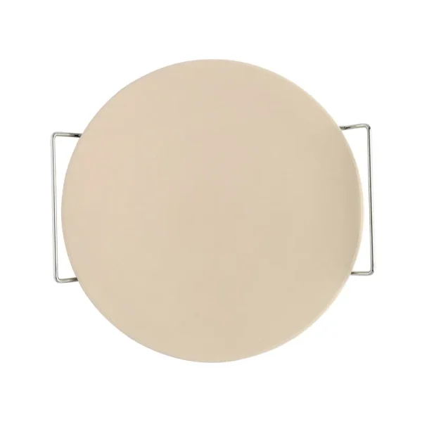 Nordic Ware Ceramic Pizza Stone with Steel Holder - 13 x 13 in