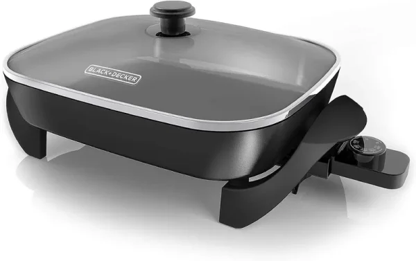 Black & Decker SK1215BC Family Sized Electric Skillet Black