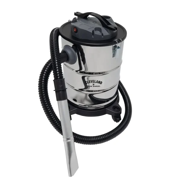Cleveland Iron Works Stainless Steel Ash Vacuum Cleaner 6.5 Gallons