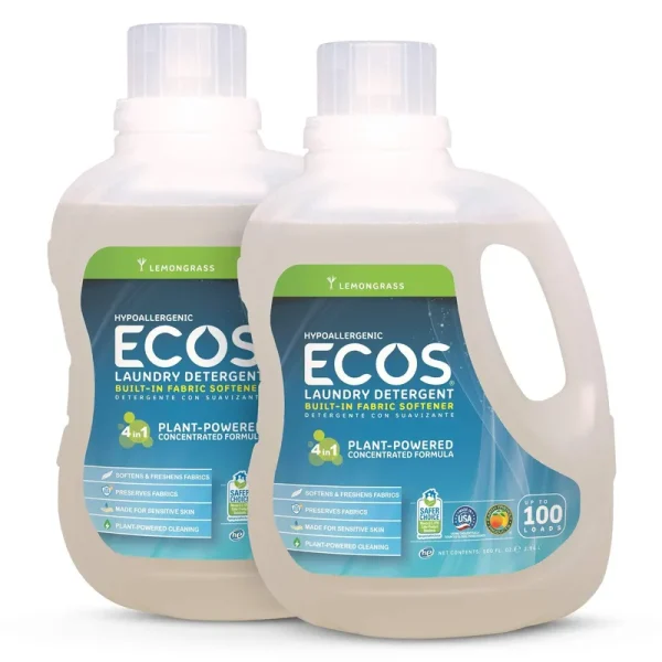 Earth Friendly Products Ecos 2x Liquid Laundry Detergent