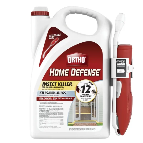 Ortho Home Defense 1.33 gal. Insect Killer for Indoor & Perimeter2 (with Comfort Wand)