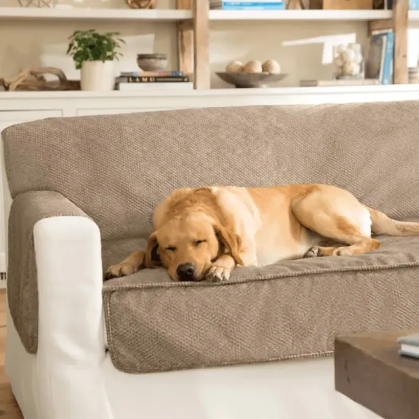 Orvis Grip-Tight Furniture Protector, Brown Tweed / Love Seat