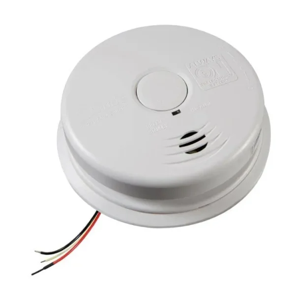 Hardwired Smoke Alarm Sealed Lithium Battery Backup i12010S Kidde