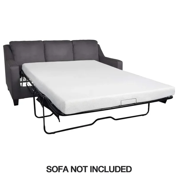 4.5-Inch Memory Foam Replacement Mattress for Full Size Sleeper Sofa and Couch Beds (Sofa Not Included) - Full