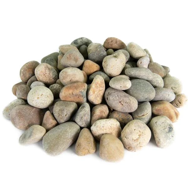 40-lb Multiple Colors/Finishes Mexican Beach Pebbles