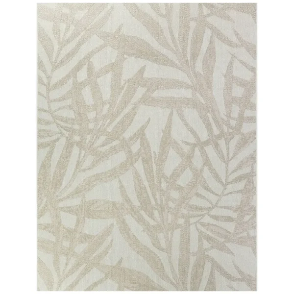 9' x 12' Palm Indoor/Outdoor Rug Neutral - Threshold