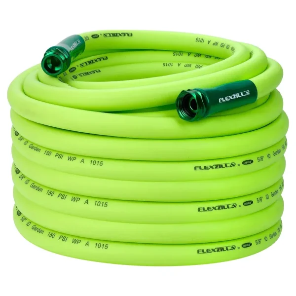 Legacy Flexzilla 5/8" x 100' Heavy Duty Lightweight Drinking Water Garden Hose, Green